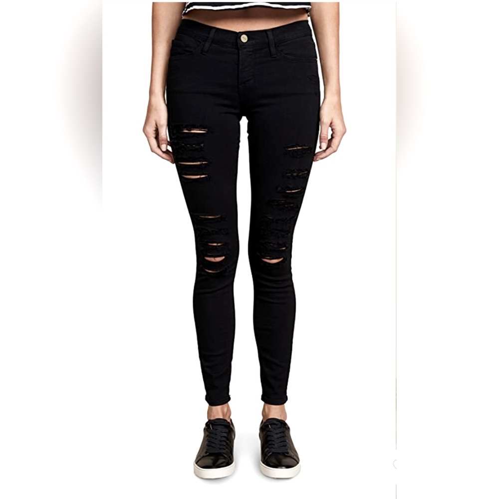 Frame black denim jeans. Size 29